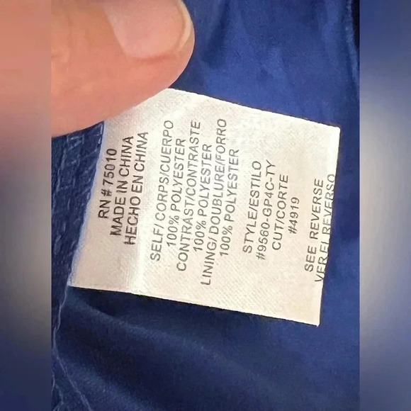 Prome, weeding dress special event women’s size 3 preowned blue dress - Picture 2 of 15